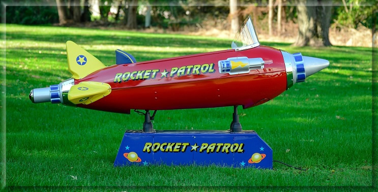 Coin Operated Rocket Ride